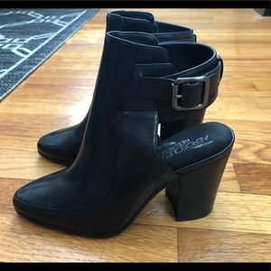 Aerosoles Square Up Open Ankle Bootie